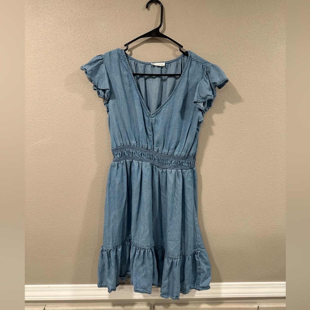 Blu Pepper Baby Doll Dress - Picture 3 of 6
